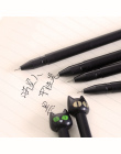(1 sztuk/sprzedam) 0.7mm Śliczne Kawaii Czarna Głowa Kot Piłka Długopisy Długopis Dla Biura Pisania Szkoła Przybory Papiernicze