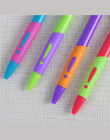 10 Sztuk/partia Śliczne 0.7mm Akcesoria Biurowe Materiał Escolar Długopis Niebieski Tusz Dostaw Pisania Znak Długopis Biurowe