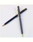 1 Sztuk/partia New Arrival Pręt Metalowy Obrotowy Długopis Komercyjnych Długopis Prezent Biurowe Darmowa Wysyłka