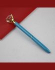 Coloful diament długopis Kreatywny duży Kryształ Pen Diament Długopisy Biurowe Długopis Tłustej Obracać Czarny Refill Biuro Supp