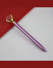 Coloful diament długopis Kreatywny duży Kryształ Pen Diament Długopisy Biurowe Długopis Tłustej Obracać Czarny Refill Biuro Supp