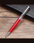 1 Sztuk Kreatywnych Kryształ Pen Diament Długopisy Biurowe Długopis Rysik Dotykowy Długopis 13 Kolory Tłustej Czarny Wkład 1.0mm