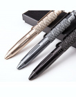 1 sztuk GENKKY Tactical pen wolframu stali obracanie unisex narzędzie pióro okno metalowy długopis wielofunkcyjny