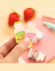 2 sztuk/paczka kawaii owoce mleczna mini guma gumka kreatywne papiernicze artykuły szkolne papelaria prezent dla dzieci