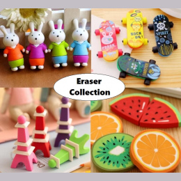 1 paczka/partia piękny Ołówek Gumka gumowe Kolekcja mody prezent dla dzieci Puzzle Zabawki Uczeń Uczenia Biurowych