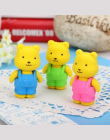 1 paczka/partia piękny Ołówek Gumka gumowe Kolekcja mody prezent dla dzieci Puzzle Zabawki Uczeń Uczenia Biurowych
