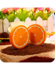 1 projektowanie gumka Kawaii sztuk/paczka Słodkie Świeże Owoce Arbuz Kiwi Pomarańczowy biuro szkolne uczniów prezent nagroda gum