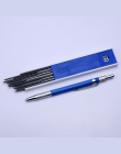 Metal Uchwyt Redakcyjnych Rysunek Ołówkiem 2B Ołówki Mechaniczne 2.0mm Ołów Zestaw z 12 Sztuk Prowadzi Pisanie Szkolne Prezenty 