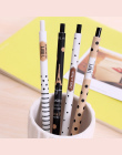 4 Sztuk/partia 0.5mm Śliczne Kawaii Plastikowe Ołówek Piękny Kropki Wieży Automatyczny Długopis Dla Kid Szkolne Darmowa Wysyłka