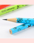 12 Sztuk Drewniane Ołówki HB Standardowy Recyklingu Cute Cartoon Czarny Tusz Kolor Dzieci Przybory Papiernicze Biurowe Szkoła Pi
