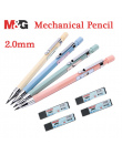 M & G Ołówek 2.0mm Właścicielem Temperówka 2B ołówek wkłady Automatyczne ołówek Rysunek Szkic Biurowe Biurowe