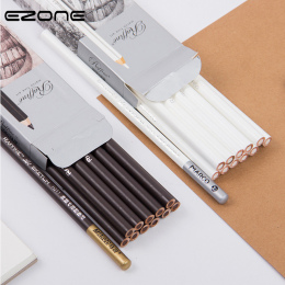 Szkic Ołówkiem Miękkie Bezpieczne nietoksyczne EZONE Standardowe Brązowy/Biały Ołówek Malowanie Profesjonalny Rysunek Szkicowani