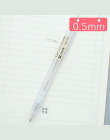 JIANWU 4 sztuk MUJI styl przejrzyste proste ołówek automatyczny kreatywny modelowania uczeń piśmienne
