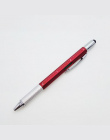Wielofunkcyjny Plastikowy Długopis Śrubokręt Ruler Spirit Level Ekran Dotykowy Długopis na Prezent Długopisy Canetas Office Tool