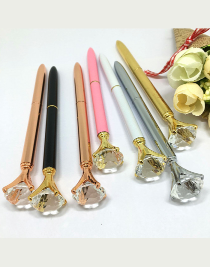 1 SZTUK 2017 nowy nabytek diament długopis królowa klejnot kryształ prezent pen