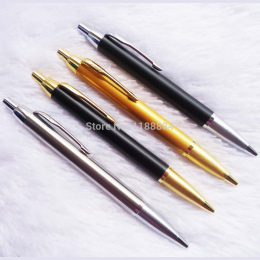 1 sztuk/partia Handlowych rdzeń na bazie rozpuszczalnika automatyczny długopis metalowy długopis długopis prezent
