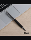 1 sztuk Kreatywnych Kryształ Pen Diament Długopisy Biurowe Długopis Rysik Dotykowy Długopis Niebieski Czarny Wkład 0.7mm