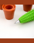 Coloffice 1 PC Kreatywny Zielony Kaktus Kształt Długopis 0.5mm Prezent Piśmiennicze Szkoła Biurowe Długopisów Dla Studentów dost