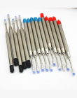 10 sztuk/partia, (Czarny) Długopis Napełniania Dla, nowa Konstrukcja Pióra Pręty/cena Hurtowa luksusowe metal gel pen refill