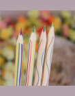 10 Sztuk/zestaw czterech kolorów z rdzenia Drewna ołówek ołówek Dostaw Sztuki Uczeń Szkoły Papeterii dzieci malarstwo pen