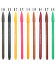 Kawaii Plastikowe Marker Długopis Kolorowe Akwarela Długopis Dla Manga Malarstwo Rysunek Biuro Art Supplies Liner Śliczne Kreaty