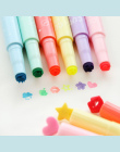 DIY Śliczne Akwarela Długopis Cartoon Kolorowe Markery Z Stemple Dla Dzieci Rysunek Manga Malarstwo Kawaii Biurowe Dostaw Sztuki