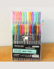 24/36/48 kolory 1.0mm Długopisy Żelowe Zestaw Metalowe Pastelowe Neon Glitter Rysunek Szkic Pióra Koloru Manga markery Szkoła Pa