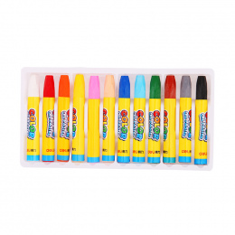 12 Kolory Crayon Wax Oil Pastel Długopis Zestaw Rysunek Malowanie Graffiti, Dla Dzieci Dzieci Szkoła Biuro Art Supplies Prezenty