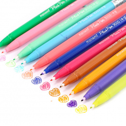 Kawaii Plastikowe Markery Śliczne Kolorowe Akwarela Długopis Dla Malowanie Graffiti Anime Linii Hak Długopis Dostaw Sztuki Linio