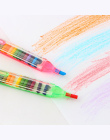 2 sztuk/partia 20 Kolorów Kredki Stacker Ołówki Rysunek Pastel Graffiti Pen Prezent dla Dzieci Dzieci Oleju Pastelowe Kredki Dłu