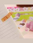 Mini Śliczne Kawaii Cartoon Zwierzęta Kot Panda Memo Pad Sticky Notes Memo Notebook Piśmienne Notatka Papieru Naklejki Szkolne