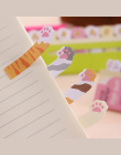 Mini Piękny Kawaii Cartoon Zwierząt Panda Kot Memo Pad Sticky Notes Memo Notebook Papiernicze Szkolne Uwaga Papieru Naklejki