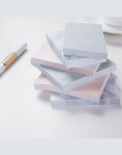 EZONE Marmuru Drukowane Sticky Note Kreatywny Styl Memo Pad Samoprzylepne Placu Papiery Zakładki Papiernicze Szkolne Biurowe