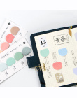 Okrągły Kształt Różne Kolorowe Samoprzylepne N Razy Memo Pad Sticky Notes Post It Dodaj Do Ulubionych Szkolne Materiały Biurowe 