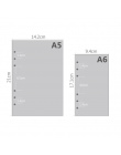 A5 A6 Śliczne Kolorowe Diario Wkłady Spoiwa Wypełniacz Papieru Planowanie Organizator Akcesoria Wypełniacz Papieru Dla Filofax