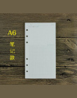 A5/A6 Spirali Notebooka Wypełniacz Papieru Dla Filofax Diario Planner Wewnętrzna Stron Wymiana Akcesoria Biurowe Spoiwa Książka 