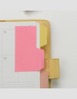 6 kolory 90 Arkusze Zapisu Indeks Uwaga Papieru Karteczki Post It Piśmienne Akcesoria Biurowe Szkolne