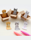 3D Kawaii Cat Dog Box Naklejki Cute Cartoon Koreański Piśmienne Lepki Notatki Biuro Szkolne Post It Memo Pad Scrapbooking