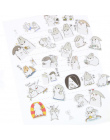 40 Sztuk/paczka Nowy Kawaii Chubby Serii Królik Zwierzę Naklejki opakowanie/Hot Sprzedam Deco Pakowania Naklejki/Szkoła Biurowy
