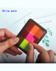 Fluorescencji kolor Samoprzylepne Dodaj Do Ulubionych Punkt It Marker Memo Memo Pad Sticky Notes Naklejki Papieru Biuro Szkolne