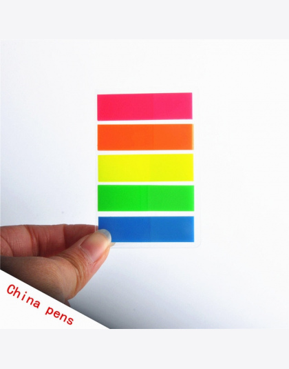 Fluorescencji kolor Samoprzylepne Dodaj Do Ulubionych Punkt It Marker Memo Memo Pad Sticky Notes Naklejki Papieru Biuro Szkolne