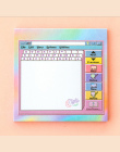 1X Kawaii gra Komputerowa maszyna kształt Karteczki Post Memo Pad Szkolne Planner Naklejki Papieru Zakładki Papiernicze