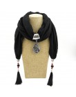 RUNMEIFA wielu stylu biżuteria oświadczenie naszyjnik wisiorek szalik kobiet czechy szalik chustki na szyję Femme akcesoria hidż