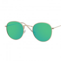 Nowy projektant marki w stylu Vintage owalne okulary przeciwsłoneczne kobiety Retro okulary z czystymi soczewkami okrągłe okular