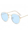 LeonLion 2019 klasyczny mała ramka okrągłe okulary przeciwsłoneczne damskie/mężczyźni marka projektant ze stopu lustrzane okular