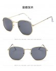 ZXWLYXGX w stylu Vintage marka projektant sześciokątne okulary przeciwsłoneczne damskie męskie marka Designe Retro jazdy lustrza