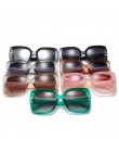 NYWOOH ponadgabarytowe okulary przeciwsłoneczne damskie luksusowe przezroczysty Gradient okulary duża ramka w stylu Vintage okul