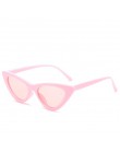 2019 Hot moda wysokiej jakości śliczne seksowne damskie okulary Cat Eye kobiety w stylu Vintage marka małe okulary przeciwsłonec