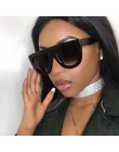 Moda Cat Eye okulary przeciwsłoneczne damskie Chic marka projektant luksusowe okulary przeciwsłoneczne Lady lato w stylu okulary