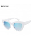 ZXWLYXGX 2018 nowe okulary przeciwsłoneczne retro okulary kocie oko Lady projektant marki w stylu Vintage czarne okulary przeciw